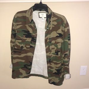 NWOT Camouflage jacket